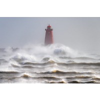 Metal Wall Art Ireland -Poolbeg Lighthouse